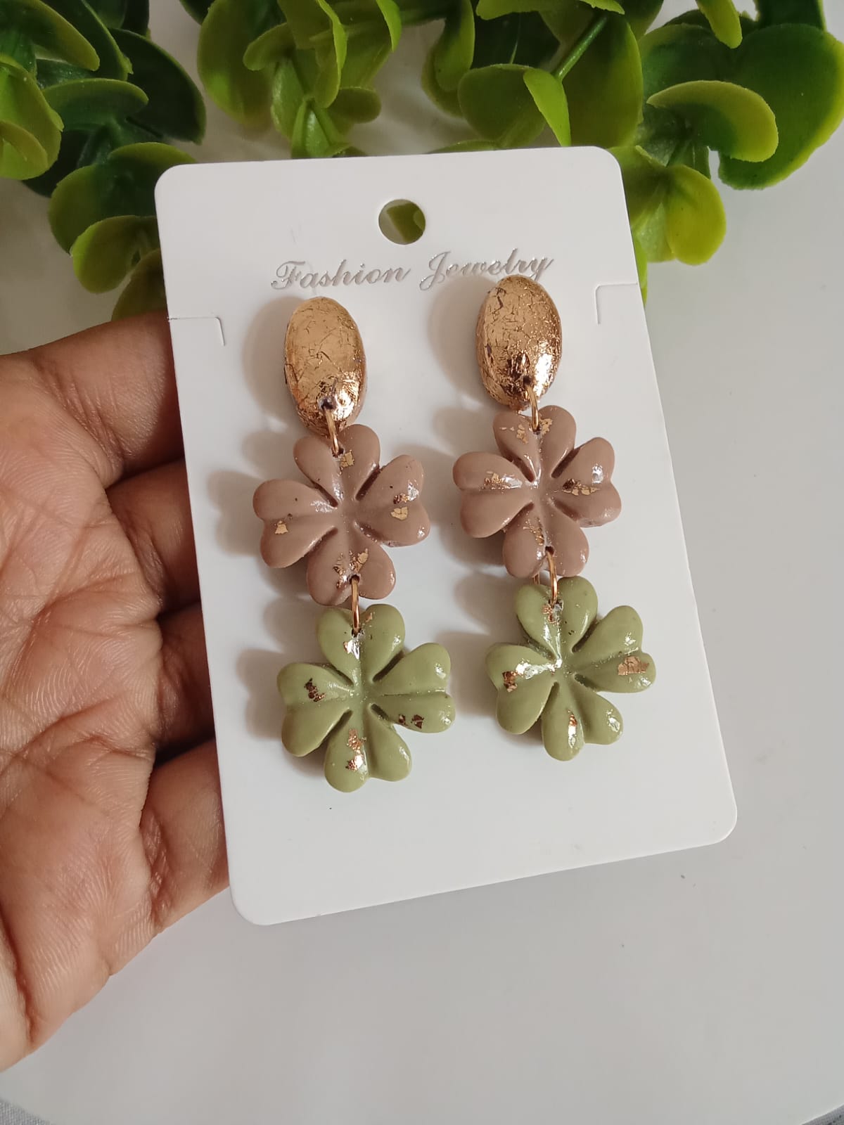Handmade Polymer Clay Earrings Patrick's Gift