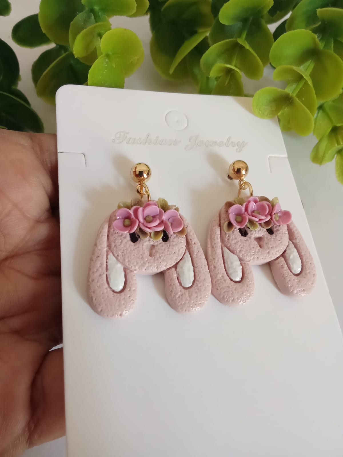 Easter Bunny Earring