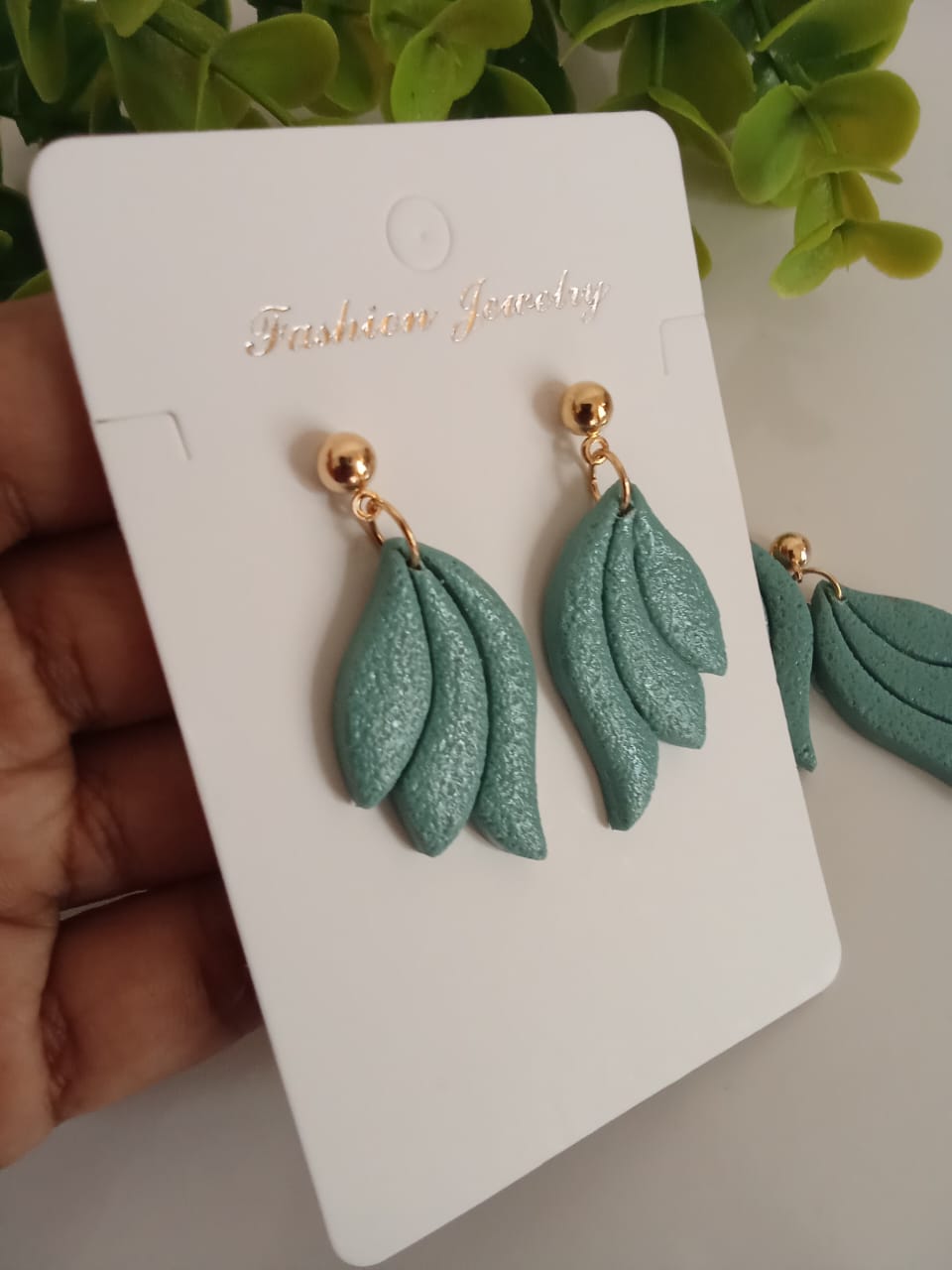 Handmade Polymer Clay Dangle Earring for Women