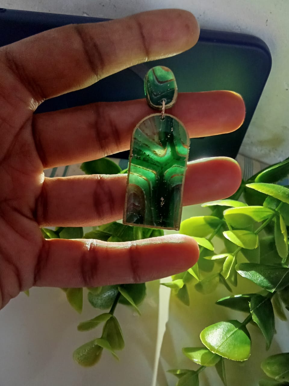 Handmade Polymer Clay Earring