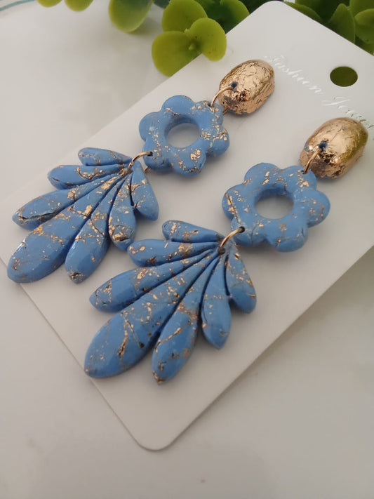 Handmade Polymer Clay Earring Dangle Statement Boho Cute