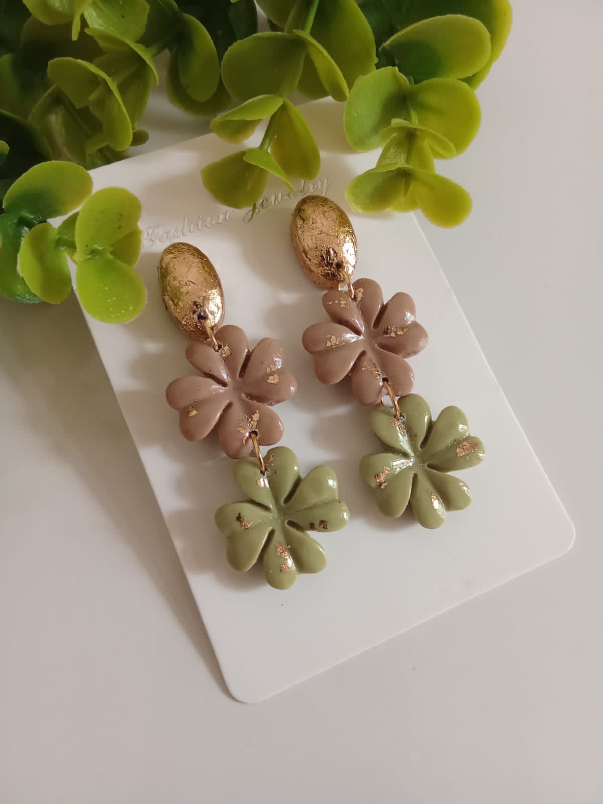 Handmade Polymer Clay Earrings Patrick's Gift
