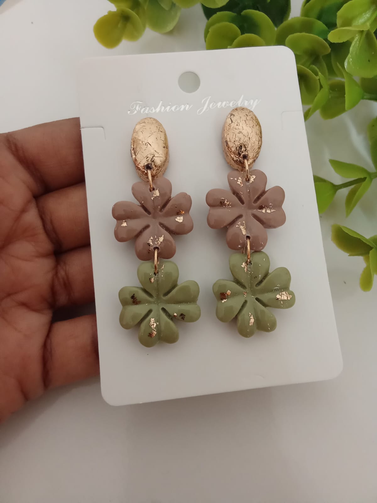 Handmade Polymer Clay Earrings Patrick's Gift