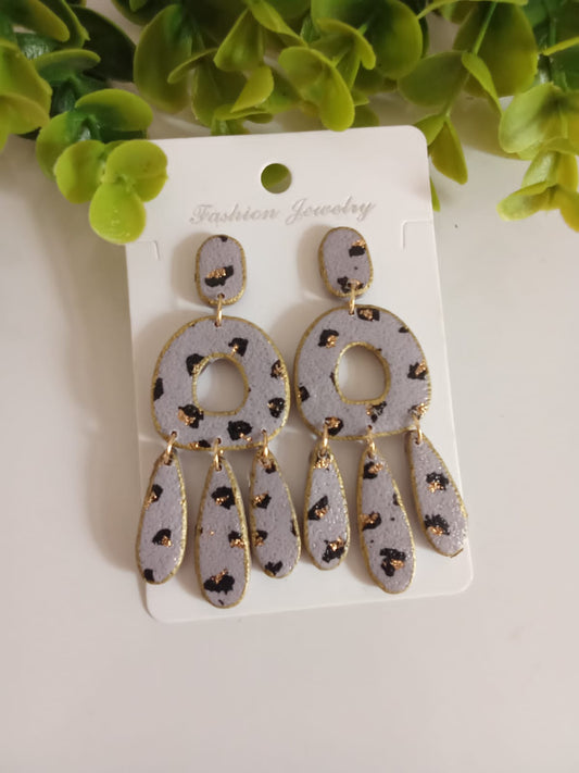 Handmade Polymer Clay Dangle Earring