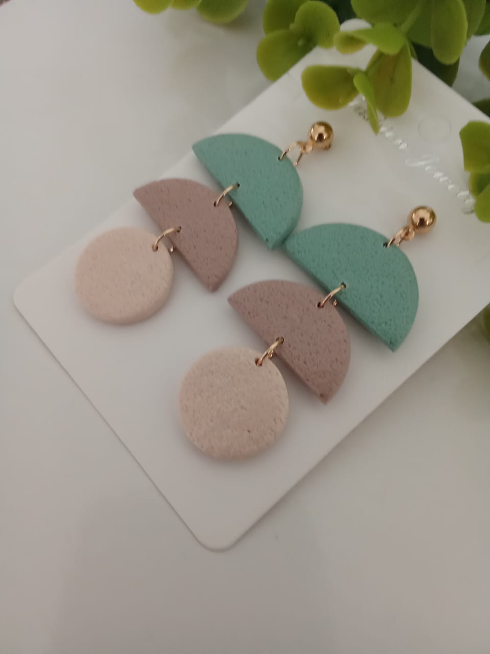 Handmade Polymer Clay Dangle Earring for Women