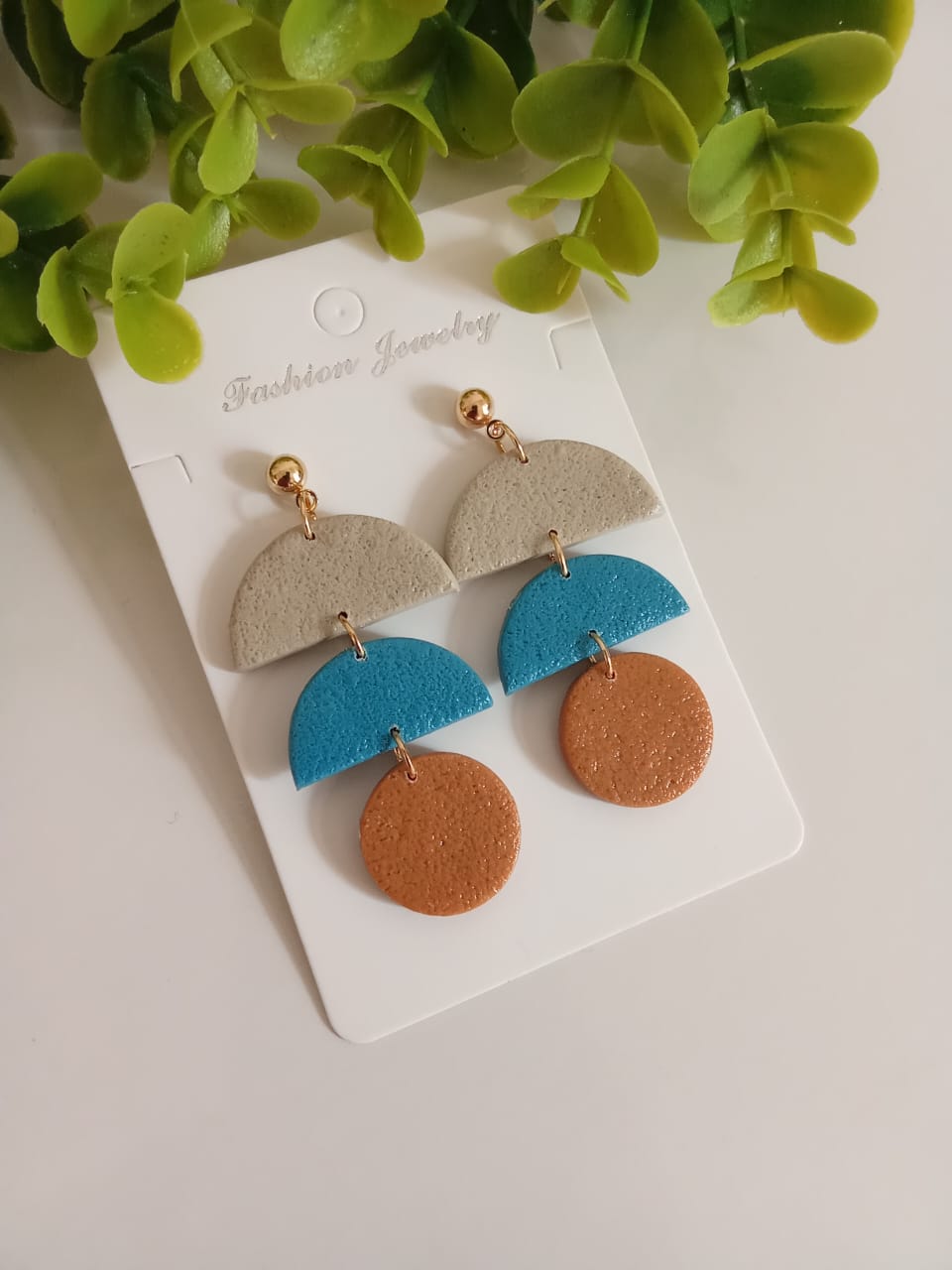 Artisan Polymer Clay Earrings - Unique, Lightweight & Trendy