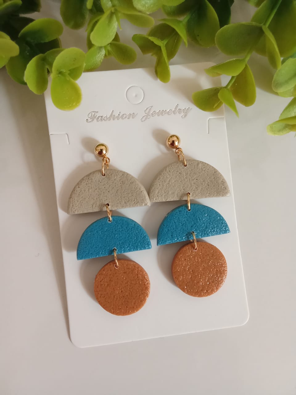 Artisan Polymer Clay Earrings - Unique, Lightweight & Trendy