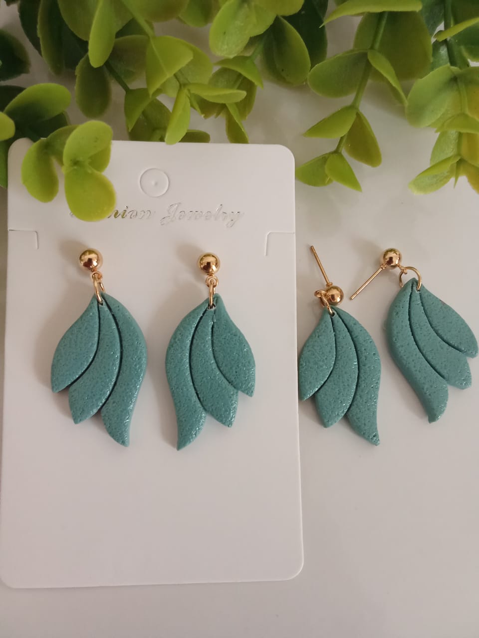 Handmade Polymer Clay Dangle Earring for Women