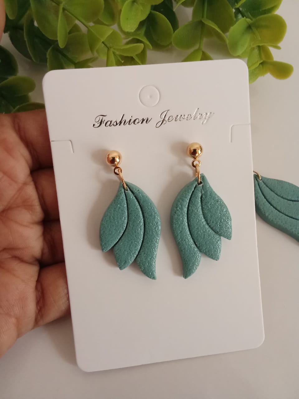 Handmade Polymer Clay Dangle Earring for Women