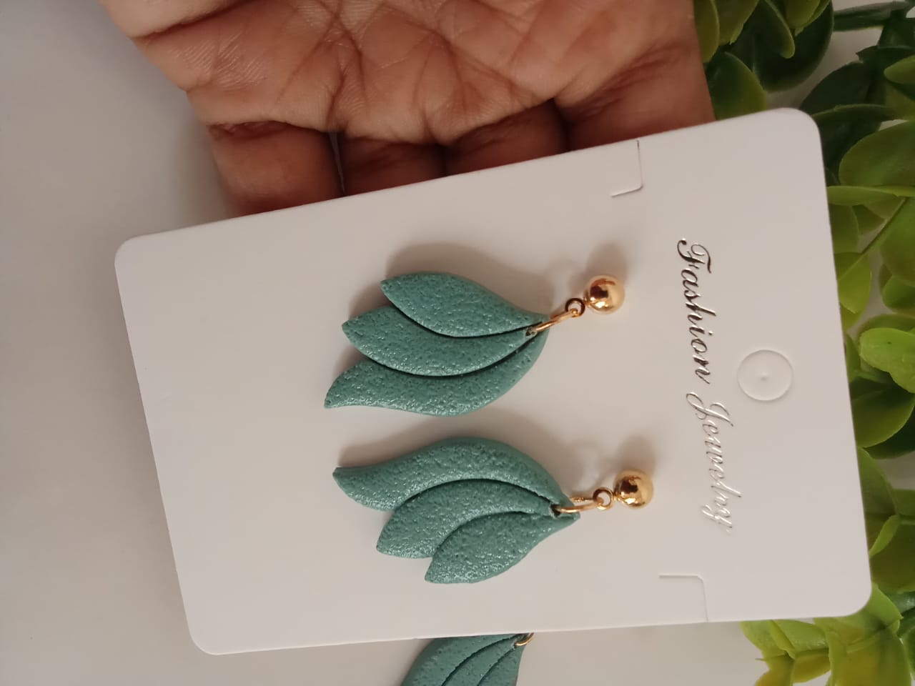 Handmade Polymer Clay Dangle Earring for Women