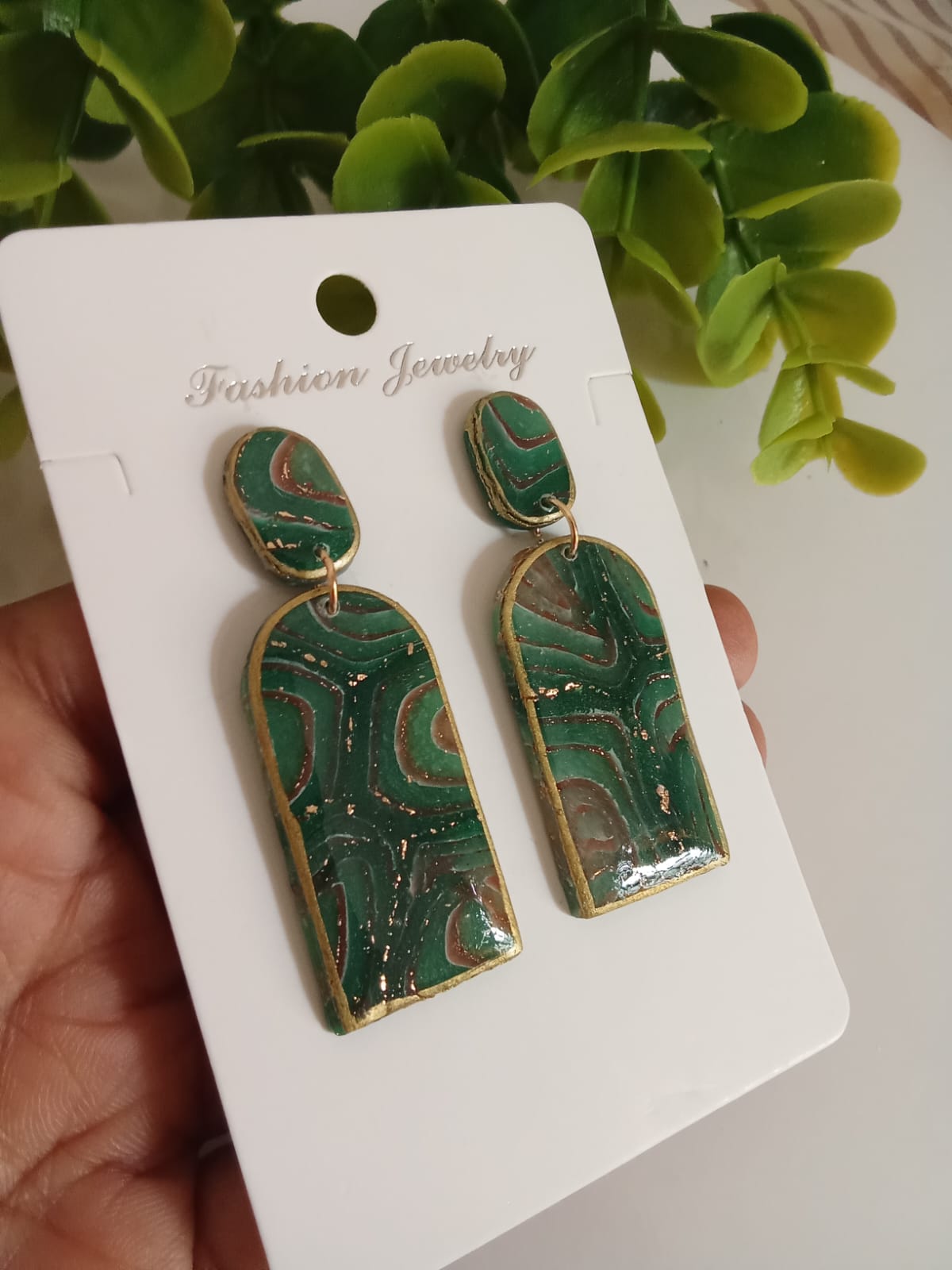 Handmade Polymer Clay Earring