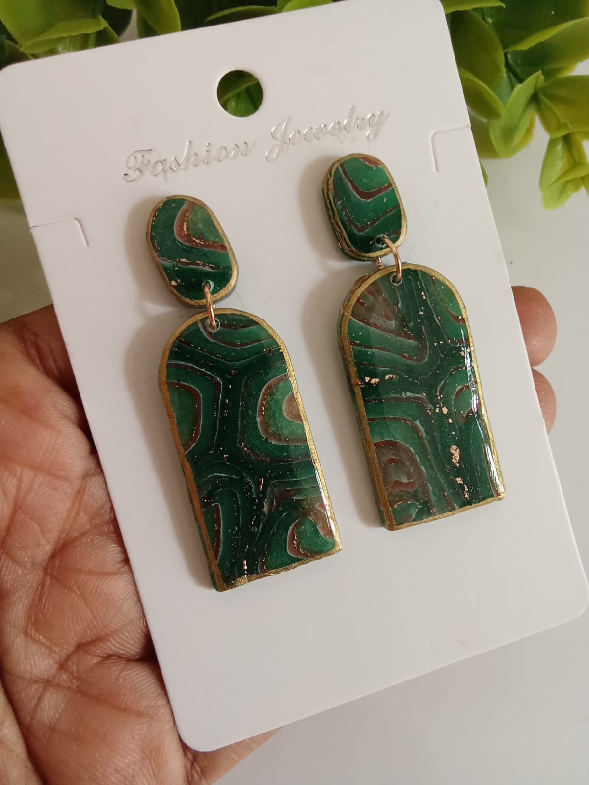 Handmade Polymer Clay Earring