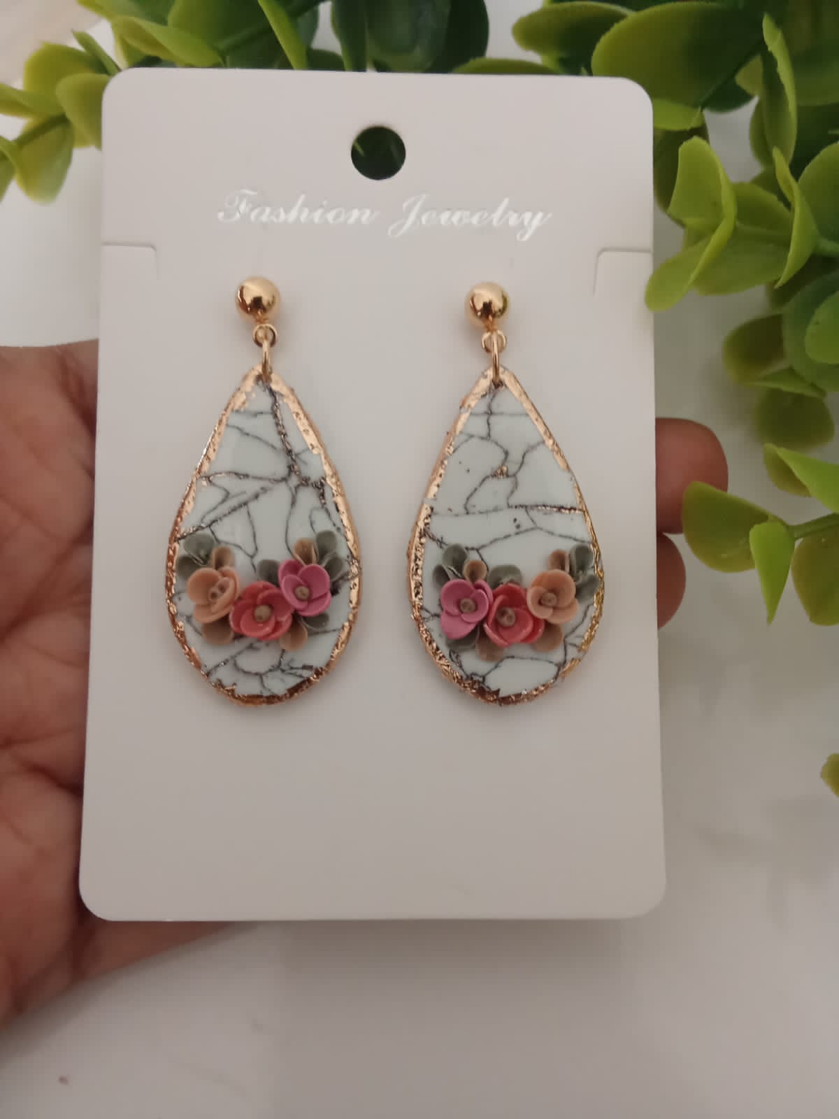 Handmade Polymer Clay Earring