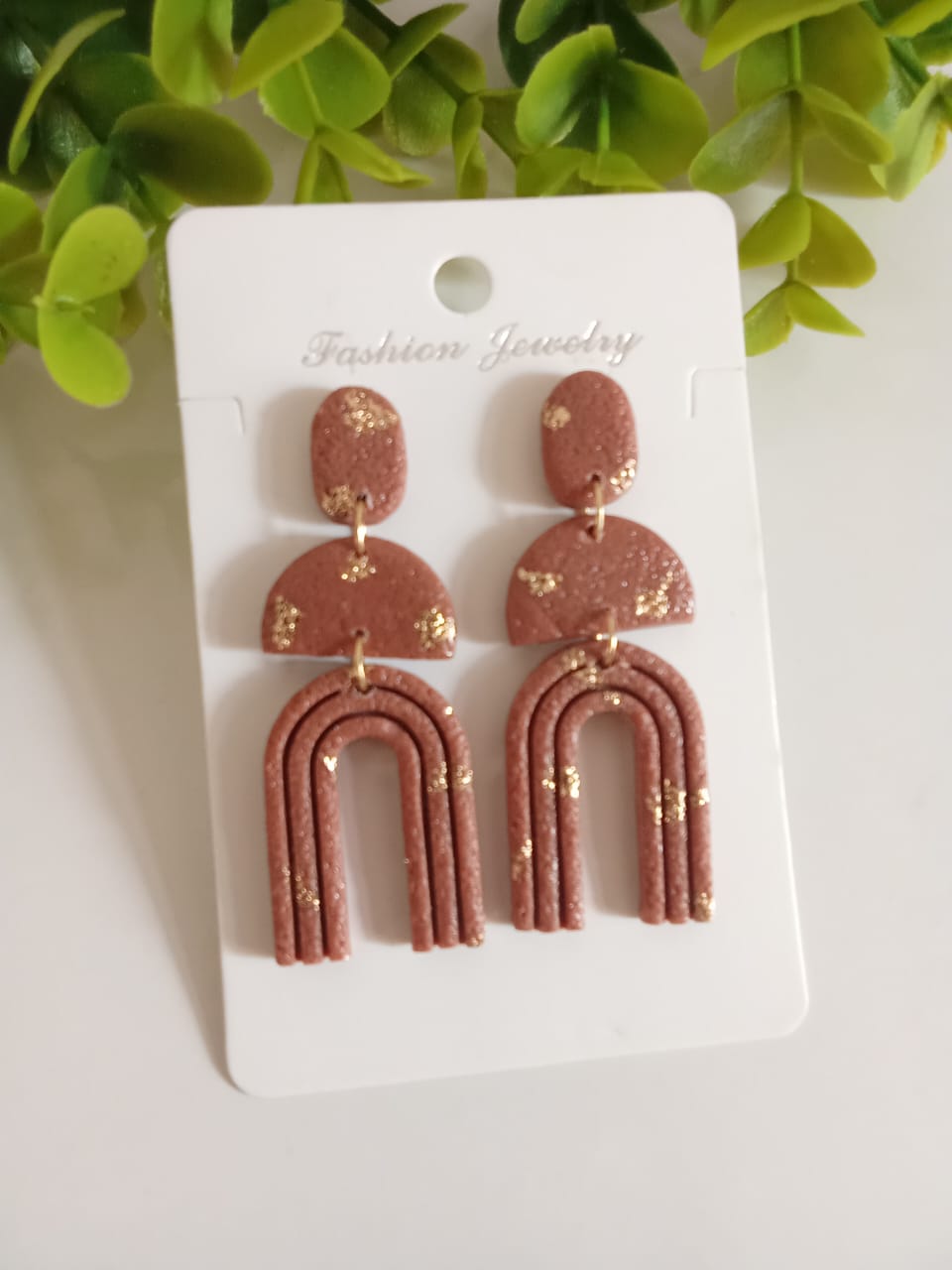 Handmade Polymer Clay Dangle Earring