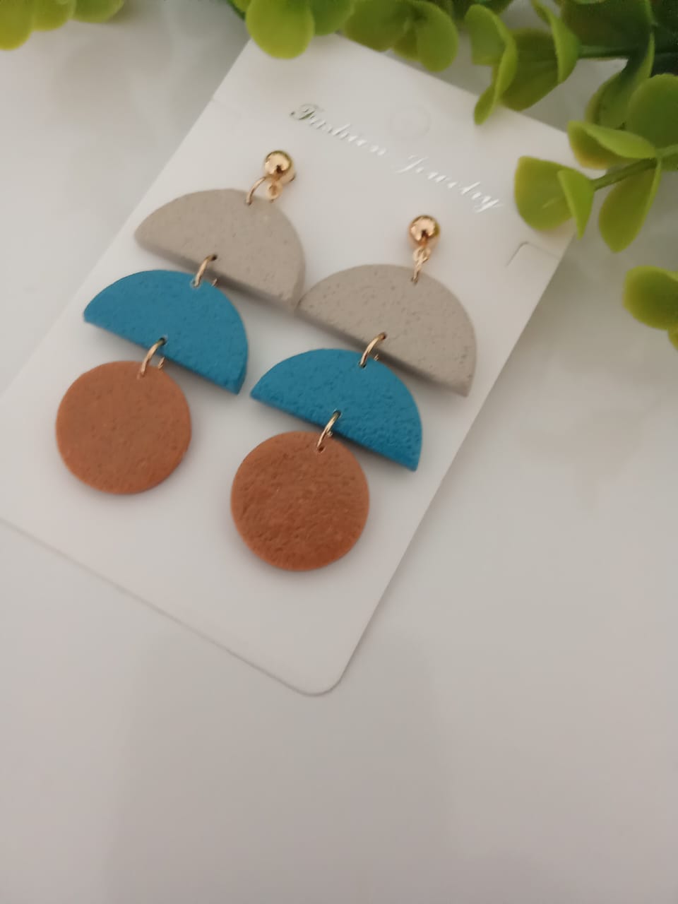 Artisan Polymer Clay Earrings - Unique, Lightweight & Trendy