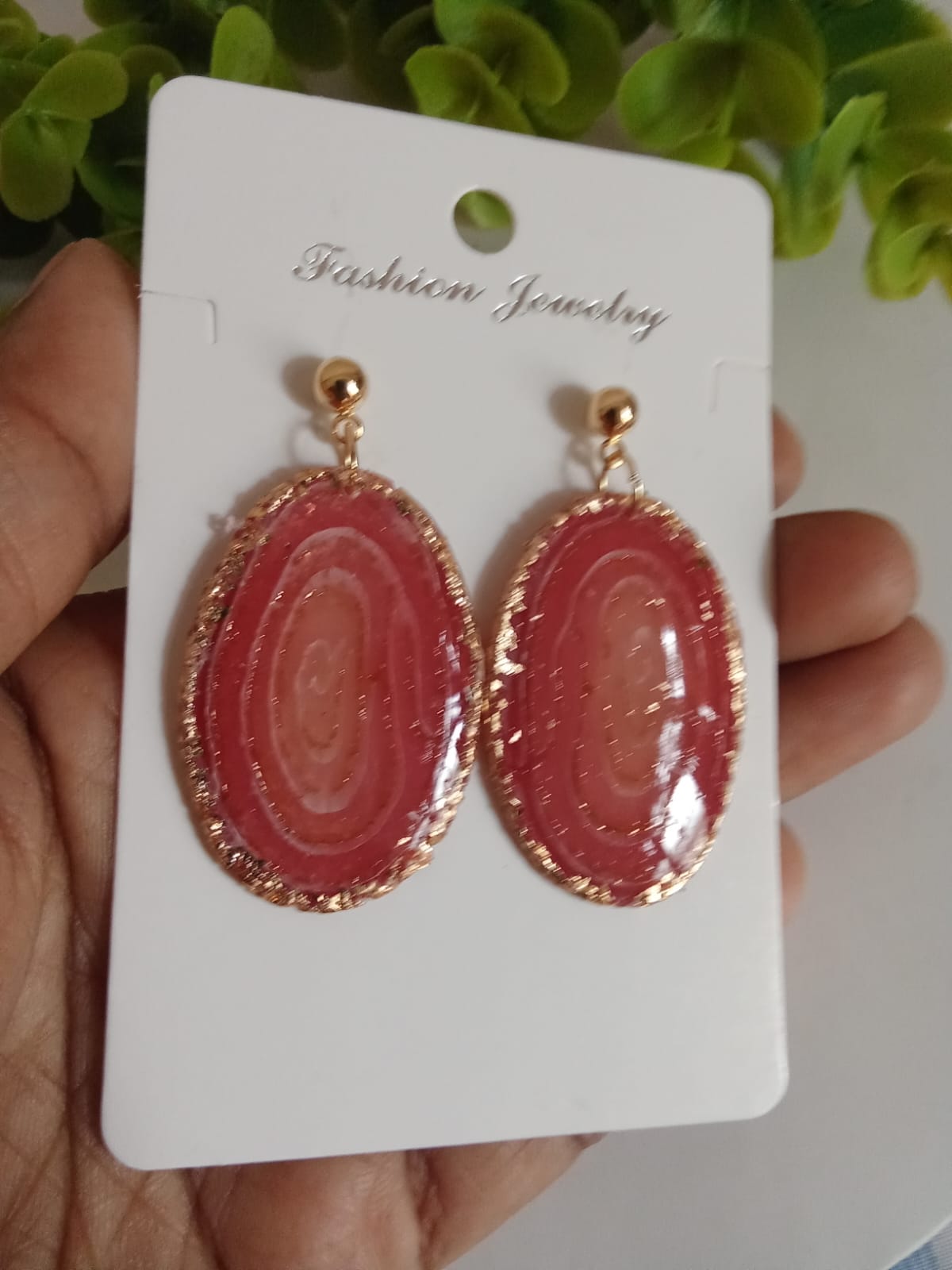 Handmade Polymer Clay Dangle Earring