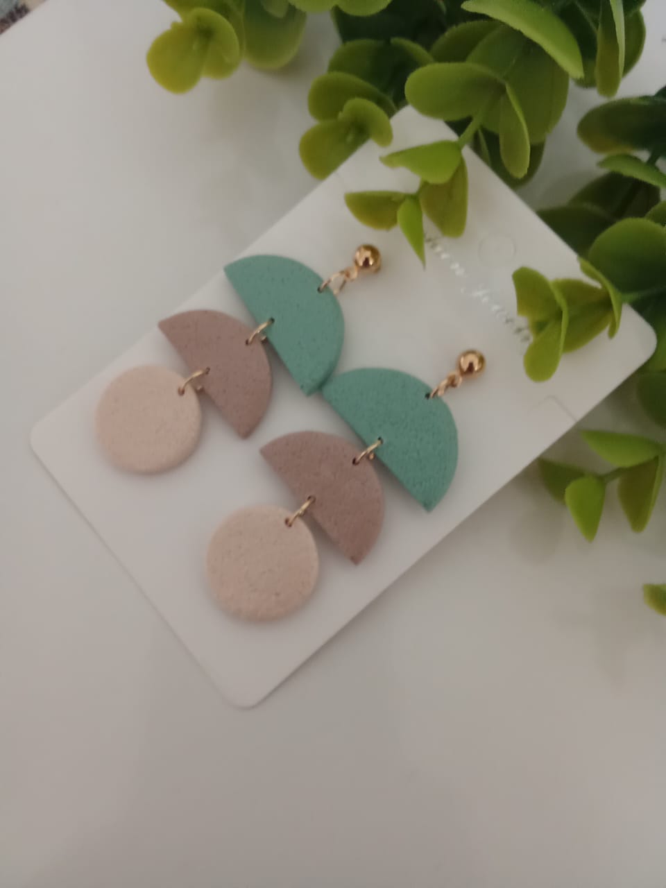 Handmade Polymer Clay Dangle Earring for Women