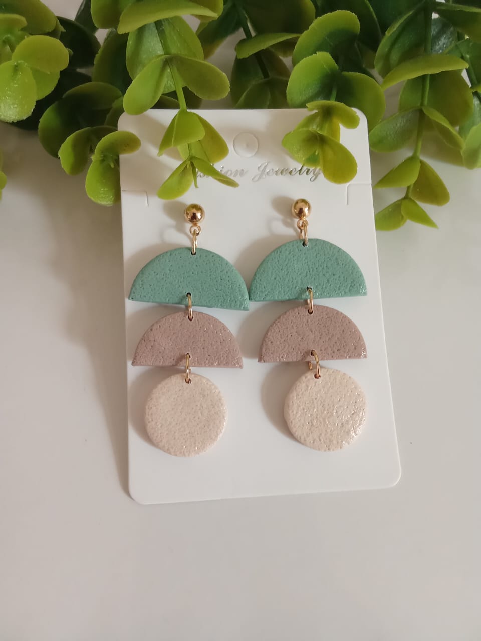 Handmade Polymer Clay Dangle Earring for Women
