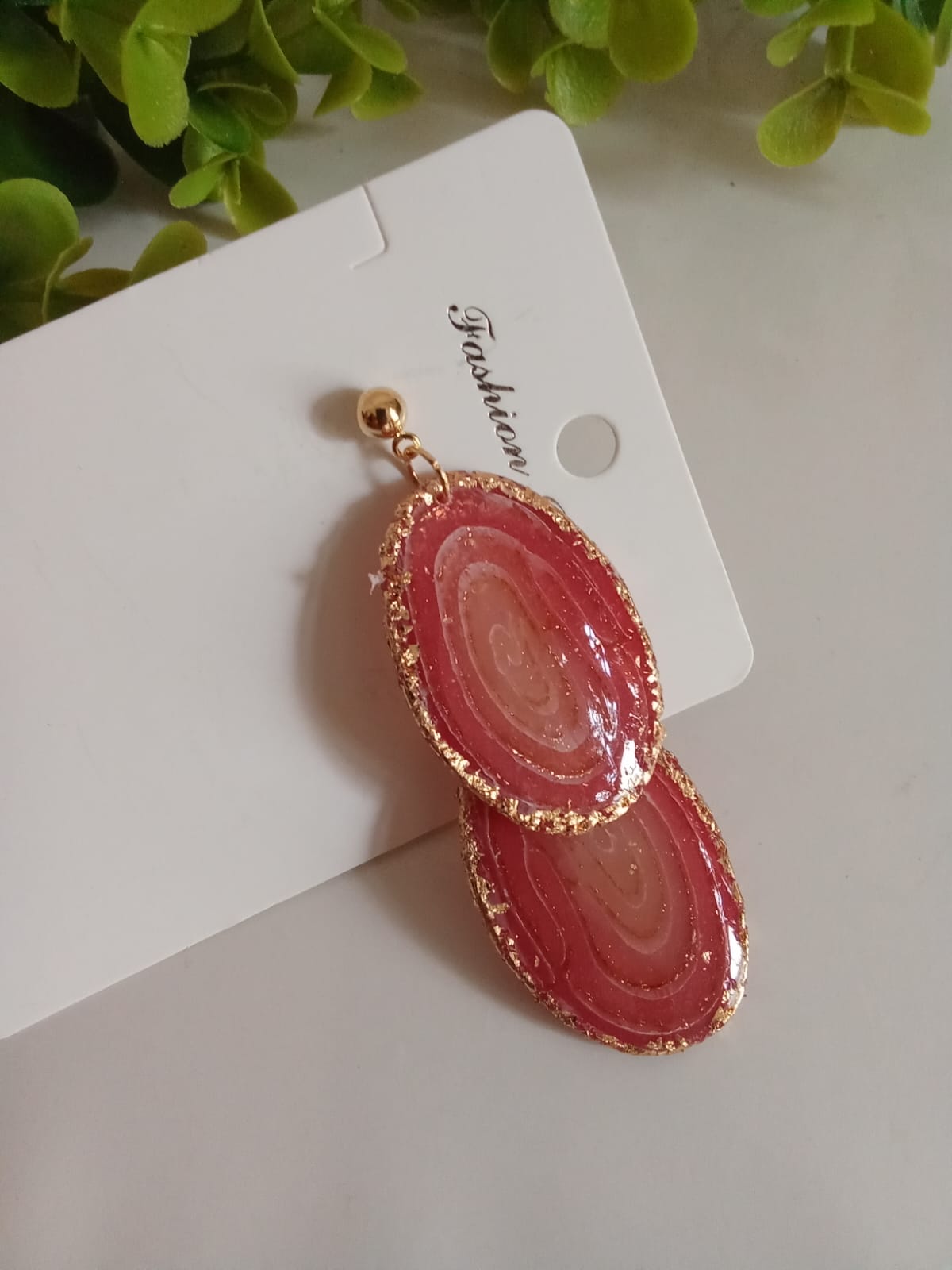 Handmade Polymer Clay Dangle Earring