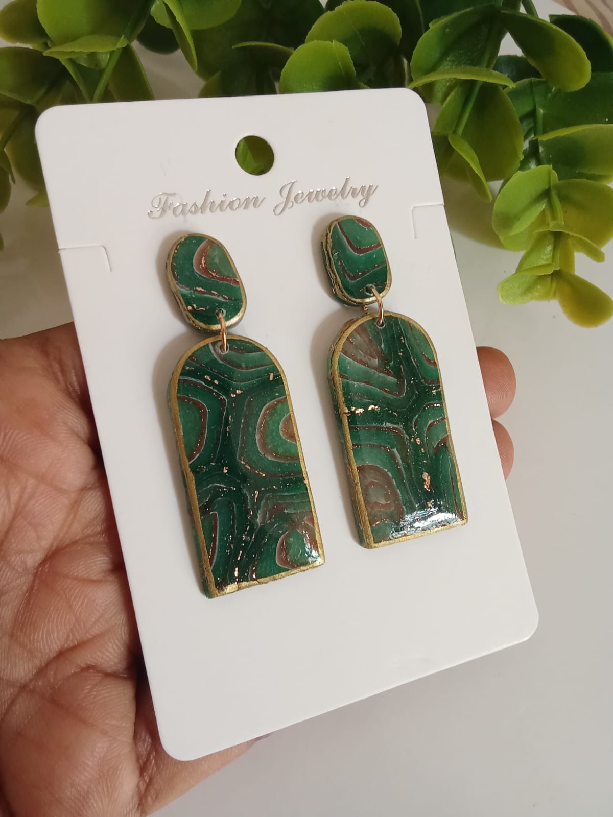 Handmade Polymer Clay Earring