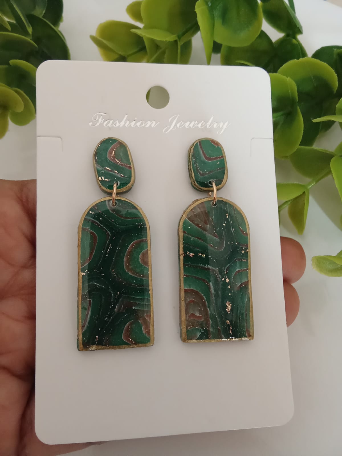 Handmade Polymer Clay Earring