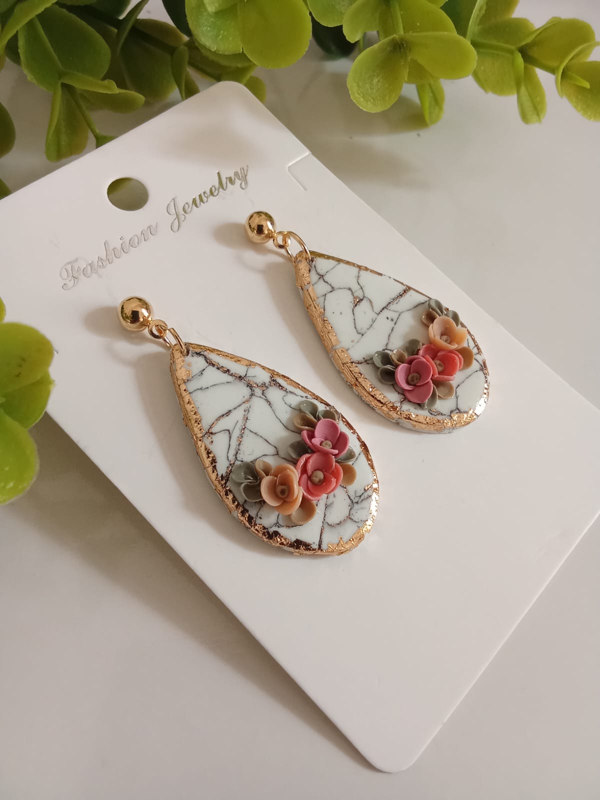 Handmade Polymer Clay Earring